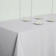 thumbnail image 2 of Efavormart 5PCS 90x156" SILVER Wholesale Rectangle Polyester Tablecloth Linen Wedding Party Restaurant Tablecloth, 2 of 10