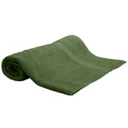 Luxury Hotel & Spa Quality, Quick Dry 100% Turkish Cotton 700 GSM, Eco Friendly Towel, for Bathroom Oversize Dobby Border Bath Towels 35 X 70 (Bath Sheet Single Towel Set of 1, Moss )
