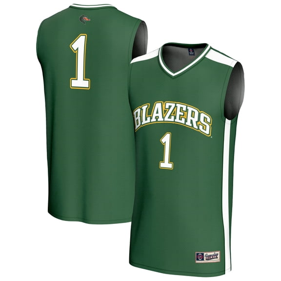 Unisex GameDay Greats #1 Green UAB Blazers Lightweight Basketball Fashion Jersey