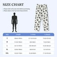 thumbnail image 4 of Wukai Funny Chicken Mens PJ Pajama Pants|Sleepwear Plaid PJs with Pockets|Men's Lightweight Open-Hem Lounge Pants-Large, 4 of 6