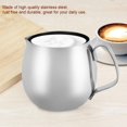 thumbnail image 4 of Leche de acero inoxidable frothing jarra Latte taza de café taza jarra (300ml), 4 of 8