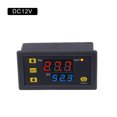 thumbnail image 4 of Controlador de temperatura digital LED W3230-55 a 120 grados Regulador de termostato para guardar datos de medición de temperatura DC12V kenally  HA1234-01B, 4 of 6