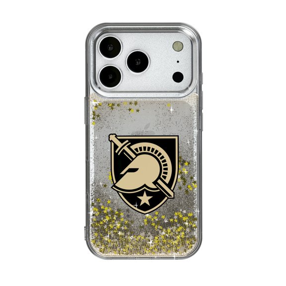 Army Black Knights Linen Logo iPhone Glitter Case