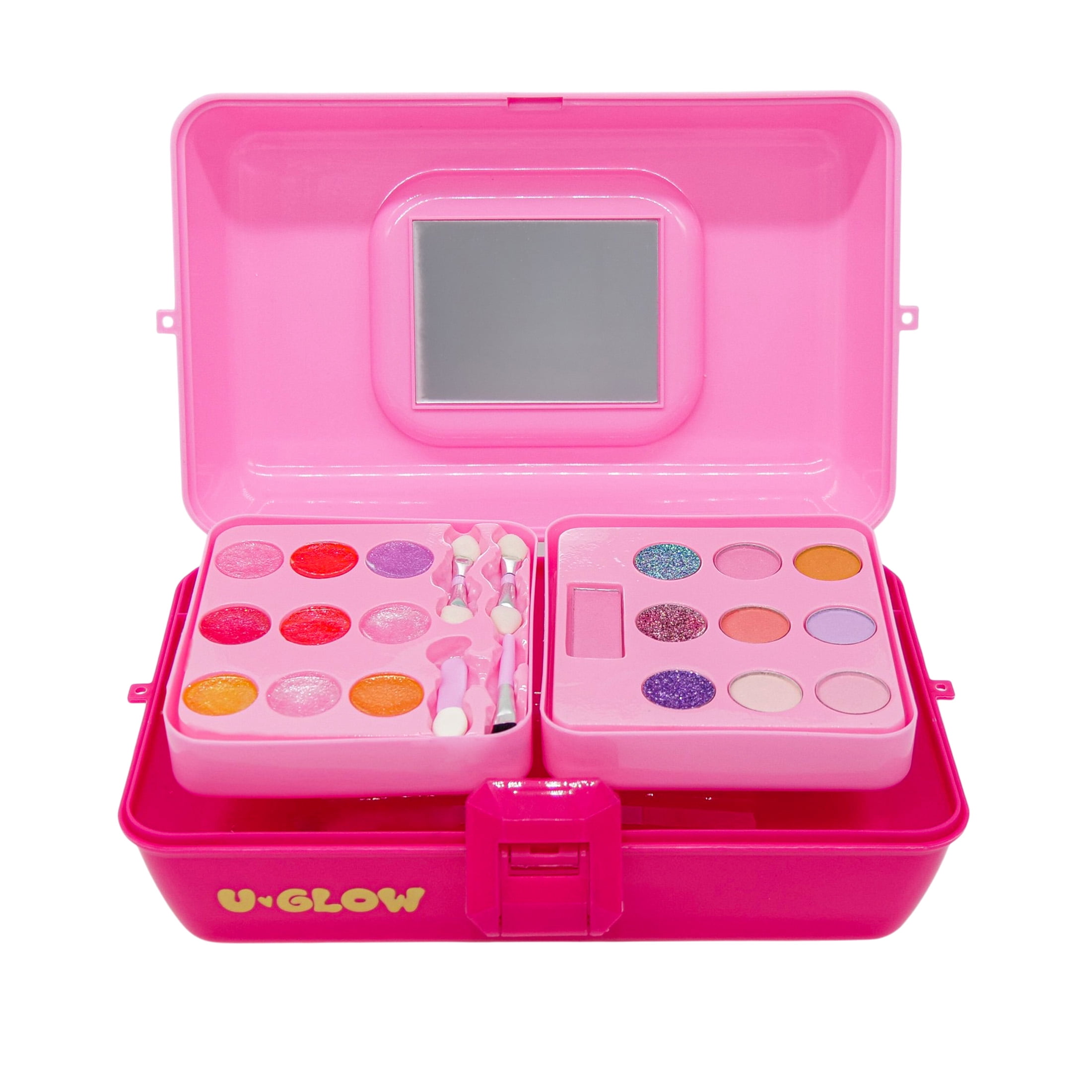 My Beauty Spot U-Glow Makeup Kit for Kids, Pink, 19 Pieces
