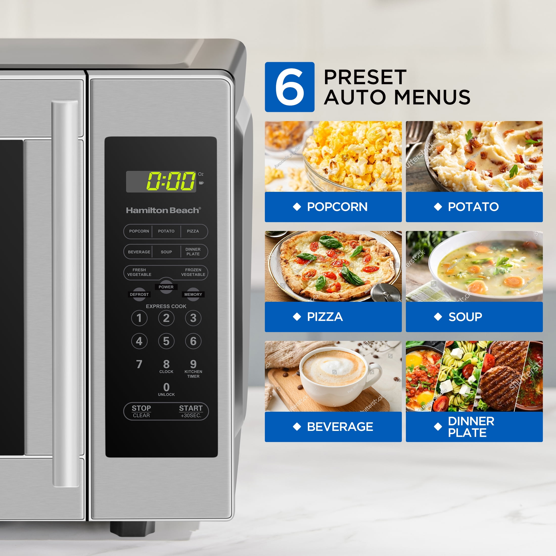 Micro-ondes Hamilton Beach 0,7 pi³