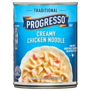 Progresso Traditional, Creamy Chicken Noodle Canned Soup, 18.5 oz.