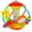 Multi-color, variant on Baby Toys 6-12 Months Baby Rattle Activity Ball, Grip and Spin Rattle, Crawling Educational Toys