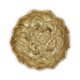 thumbnail image 3 of Cheungs Home Accent Cast Iron Lotus Table Decor - Gold - Large, 3 of 5