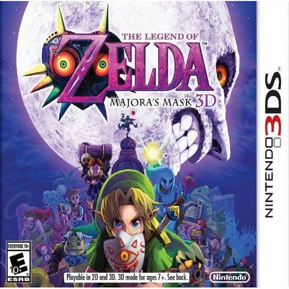 Legend of Zelda Majora's Mask 3D - 3DS Game