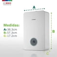thumbnail image 3 of Calentador Instantaneo BOSCH 4 Servicios Gas Lp 20 L Balanz Vento Balanz Vento, 3 of 5