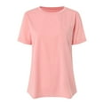 thumbnail image 5 of Women Oversized T Shirts Short Sleeve Summer Casual Loose Top Basic Tee with Pocket Fashion Clothing, 5 of 6