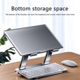 thumbnail image 1 of Soporte plegable ajustable Kuymtek MC 515 para tableta portátil de aluminio, 1 of 8