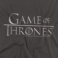 thumbnail image 2 of Game of Thrones Chrome Logo Women's T Shirt,Charcoal, 2X-Large, 2 of 6