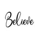 thumbnail image 2 of Men'S Cotton T-Shirt - "Believe" Graphic, Casual Crew Neck, Short Sleeve, Lightweight & Breathable for Summer, outdoor Sports Tee, 2 of 7