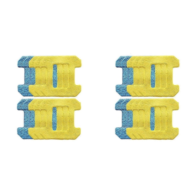 20Pcs Rubbing Mop Pads for Hobot 298 Window Cleaning Robot Accessories Rag Microfiber Material Wet Cleaning+Dry
