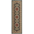 thumbnail image 2 of SAFAVIEH Kashan Pemala Oriental Runner Rug, Navy Blue/Ivory, 2'6" x 8', 2 of 7