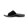 thumbnail image 3 of Dr. Comfort Connor Men's Supportive Slide Sandals - Black, 3 of 8