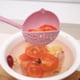 thumbnail image 4 of Cuchara para espumar 2 en 1 de 4 piezas, cuchara para sopa de trigo con mango largo y filtro, cuchara para escurrir y servir., 4 of 8