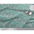 thumbnail image 2 of Soimoi Poly Georgette Fabric Ethnic Block Print Fabric by The Yard 52 Inch Wide, 2 of 2