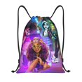 thumbnail image 1 of Zufioo Sac de Sport Monstre à Imprimé Épais, Sac de Gym à Ficelles Lavable en Machine, Sac à Dos à Ficelles Robuste pour Hommes et Femmes-Moyen, 1 of 6