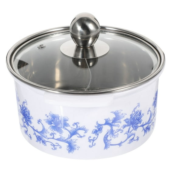 PAMINGONO 1 Set Kitchen Cookware Small Pots for Cooking Round Shape For Individuals