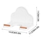 thumbnail image 3 of Ganchos para colgar en el estante de almacenamiento portátil, soporte universal plegable para secador de pelo sin perforaciones, estante de almacenamiento para baño montado en la pared., 3 of 4