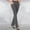 Gray, variant on Daily Full Length Pants Leggings for Women Trendy Save Big SMihono Skinny Stretch Women's Fashion Casual Temperament Solid Color Knitted Micro Pull Slim Flare Trousers Black 10