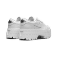 thumbnail image 3 of JORDAN WOMENS Jordan 1 Brooklyn Low Womens "White Metallic Silver" HF3184 100 HF3184 100 from Stadium Goods, 3 of 8