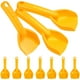 thumbnail image 4 of BRIGHTFUFU Palas de playa para niños, pala pequeña para arena, pala de plástico, juguetes para arena, palas para fiesta, 10 Uds., 4 of 8