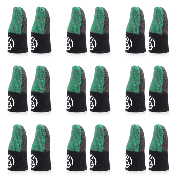 Funda para Dedo Guantes Transpirables A Prueba Sudor Pulgar Y PUBG () Verde
