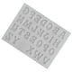 thumbnail image 2 of Naiovety Moldes de fondant A-Z Letras en inglés Molde en relieve Herramientas de decoración de pasteles Fundición de dulces Die Celebration Capital / Cocina y Comedor Capital/Gris Claro Naiovety HA062186-02B, 2 of 6