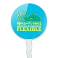 thumbnail image 2 of Adventurous and Flexible Gumby Cupcake Picks Toppers Decoration Set of 6, 2 of 6