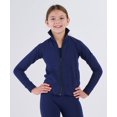 thumbnail image 3 of Boxercraft YS89 Girls Practice Jacket-Navy-M, 3 of 6