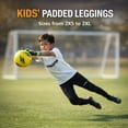thumbnail image 4 of ONEKEEPER Goalkeeper Padded Leggings, Goalkeeper Pants, 6 mm EVA Hip Knee Protection Compression Gear for Youth Adult Keepers, 4 of 9