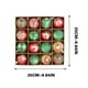thumbnail image 3 of Puntoco Juego de 16 bolas navideñas de colores para decoración de Navidad, bolas de plástico de 6 cm para decoración de ventanas, árbol de Navidad, colgante pequeño, 3 of 6