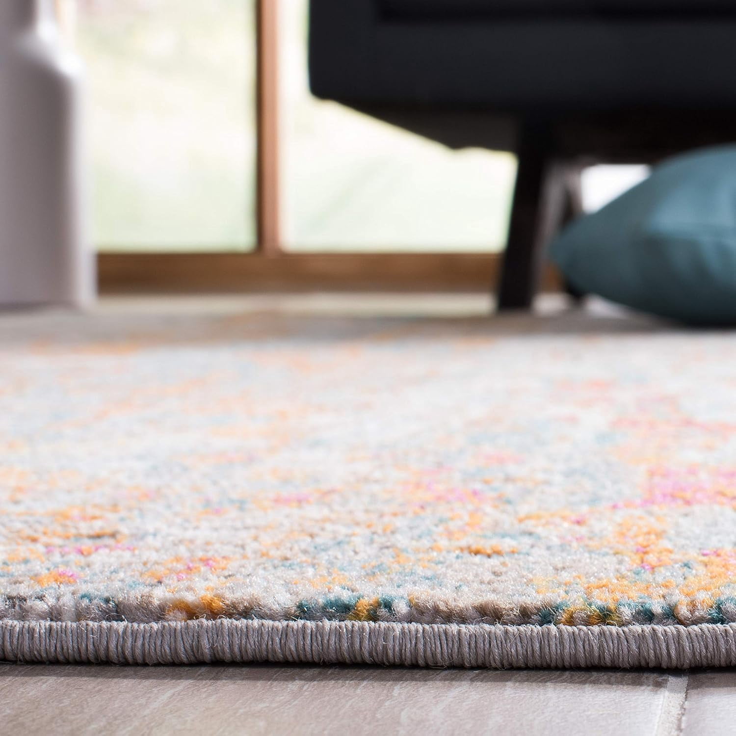 TECHVIDA 5x7 Area Rugs for Living Room Rugs, Modern Abstract Machine Washable Vintage Rugs,Non Slip Carpet,Modern Carpet for Bedroom Dining Room Farmhouse Home