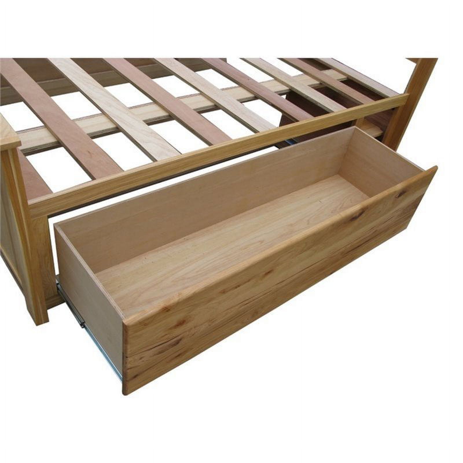 A-America Adamstown Queen Storage Bed in Natural - image 2 of 4