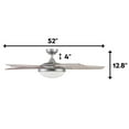 thumbnail image 5 of Open Box Honeywell Carmel Ceiling Fan, Quiet Motor and Remote Control, 48", 5 of 9