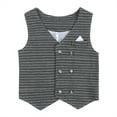 thumbnail image 6 of SXIMEE 6M-4T Baby Boys Suits Formal Outfits Dress Shirt+ Pants+ Tuxedo Vest 3 Piece Toddler Gentleman Clothes, 6 of 16