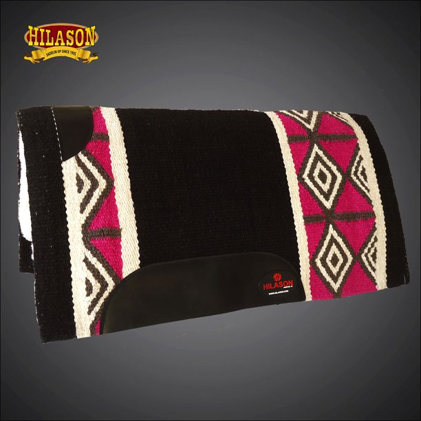 Horse Western Saddle Blanket Fur Pad Wool Made In Usa New Zealand