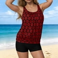 thumbnail image 5 of Womens Tankini Sets Two Piece Swimsuits Loose Tank Top with Shorts Summer Beach Bathing Suit, 5 of 6