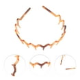 thumbnail image 3 of Unique Bargains 1 Pc Cute Toothed Triangular Headbands for Women Amber, 3 of 6