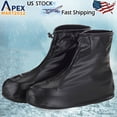 thumbnail image 2 of Anti-slip Silicone Rain Shoe Covers Reusable Waterproof Shoes Cover Protector, 2 of 8