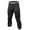 B, variant on DABOOM 1 Pack Men's 3/4 Compression Pants, Running Workout Tights, Cool Dry Capri Athletic Leggings, Yoga Gym Base Layer