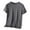 Dark Gray, variant on Ashirexll T Shirts for Man, Mens Shirts Casual, Plus Size Summer Casual Comfortable Solid Color Short Sleeve Round Neck Blouses T-shirt