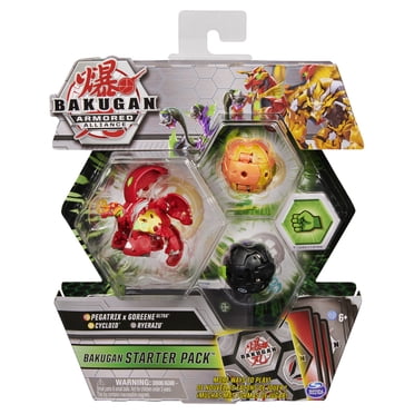 Buy Bakugan Starter Pack 3-Pack, Fused Trox x Nobilious Ultra, Armored Alliance Collectible Action Figures Online at Low Prices in India