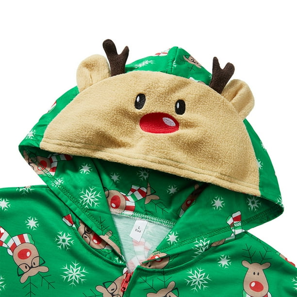 Reindeer pajamas walmart sale