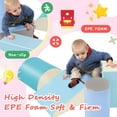 thumbnail image 4 of Climb and Crawl Activity Playset, 5 Piece Foam Climbing Blocks for Toddlers & Preschoolers, 4 of 10