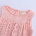 thumbnail image 4 of TZEWGL Linen Solid Color Vest For Toddler Sleeveless Crewneck Loose Clothes For Girls Boys size 12-24M, 4 of 7