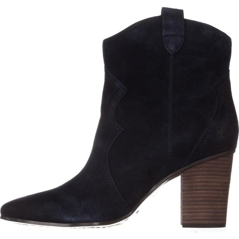 Womens Aerosoles Lincoln Square Pull On Cowboy Boots Navy 12 US